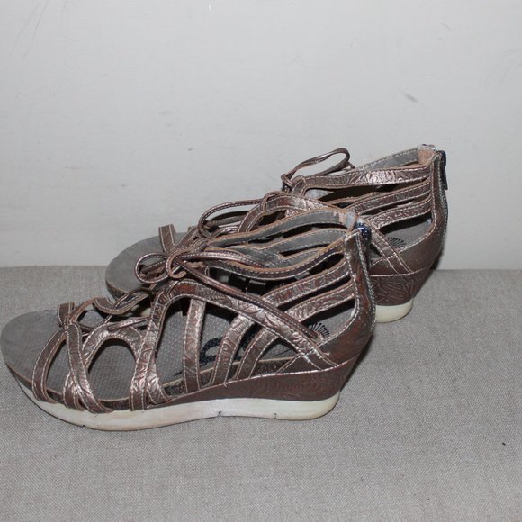 OTBT LADIES GLADIATOR SANDALS - 8 1/2M - Picture 3 of 7